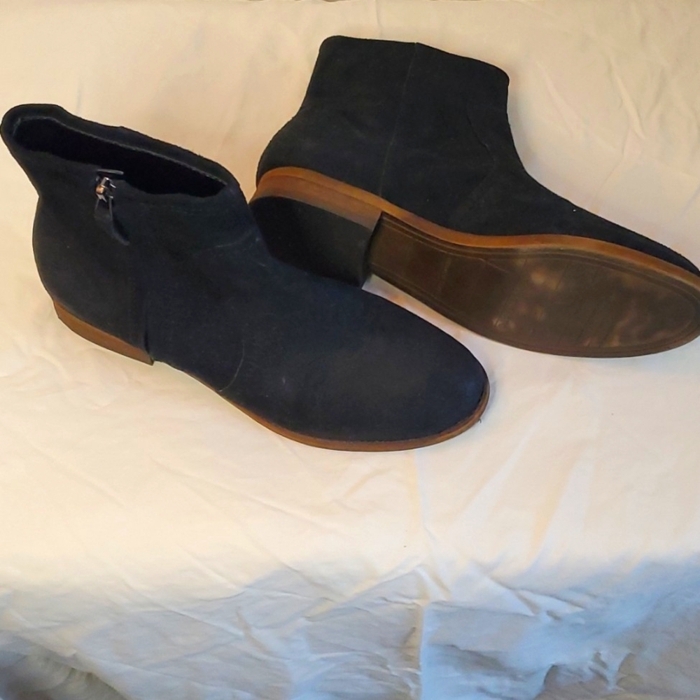 Franco Sarto Suede ankle boots